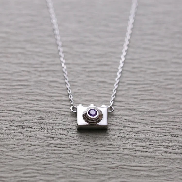 Camera Pendant Necklace