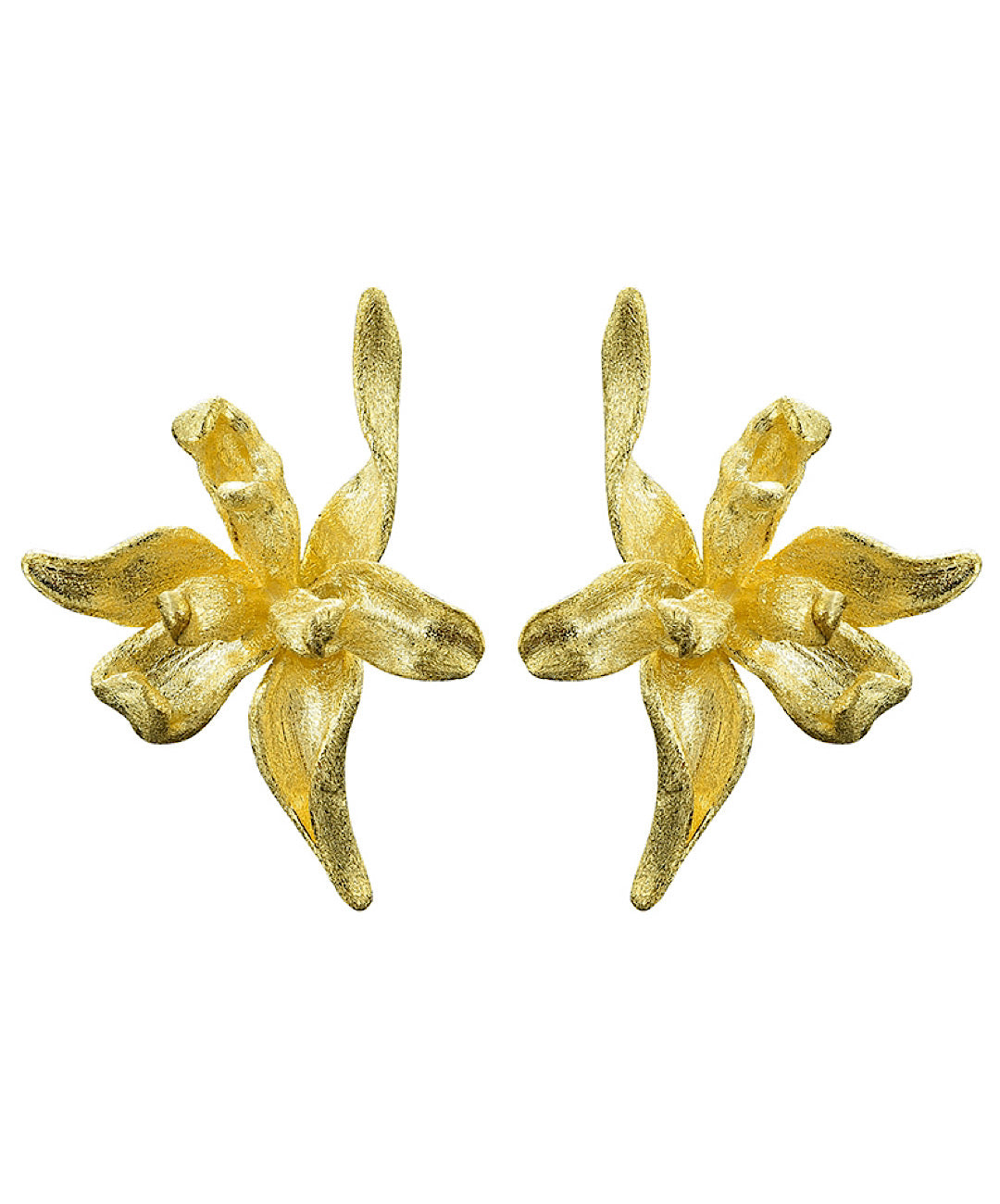 Iris Flower Studs