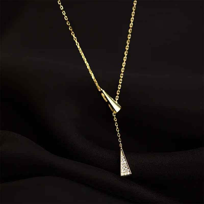 Creative Triangle Necklace