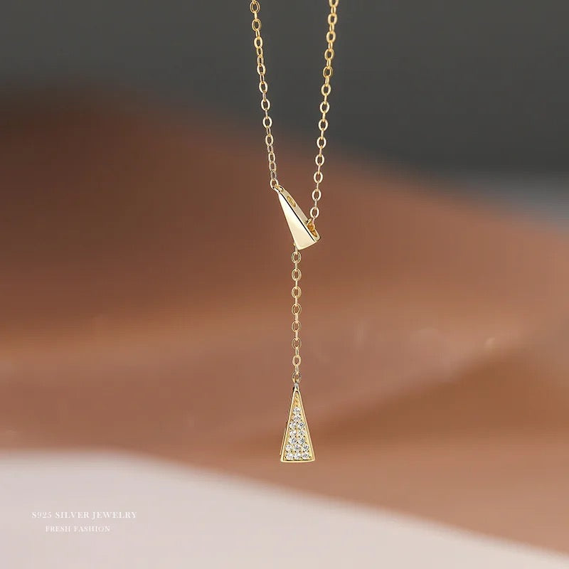 Creative Triangle Necklace