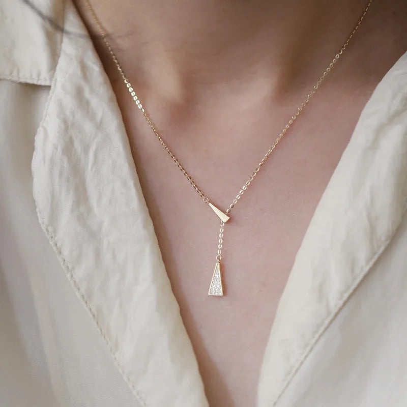 Creative Triangle Necklace