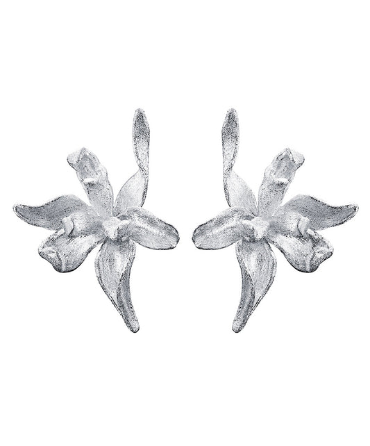 Iris Flower Studs