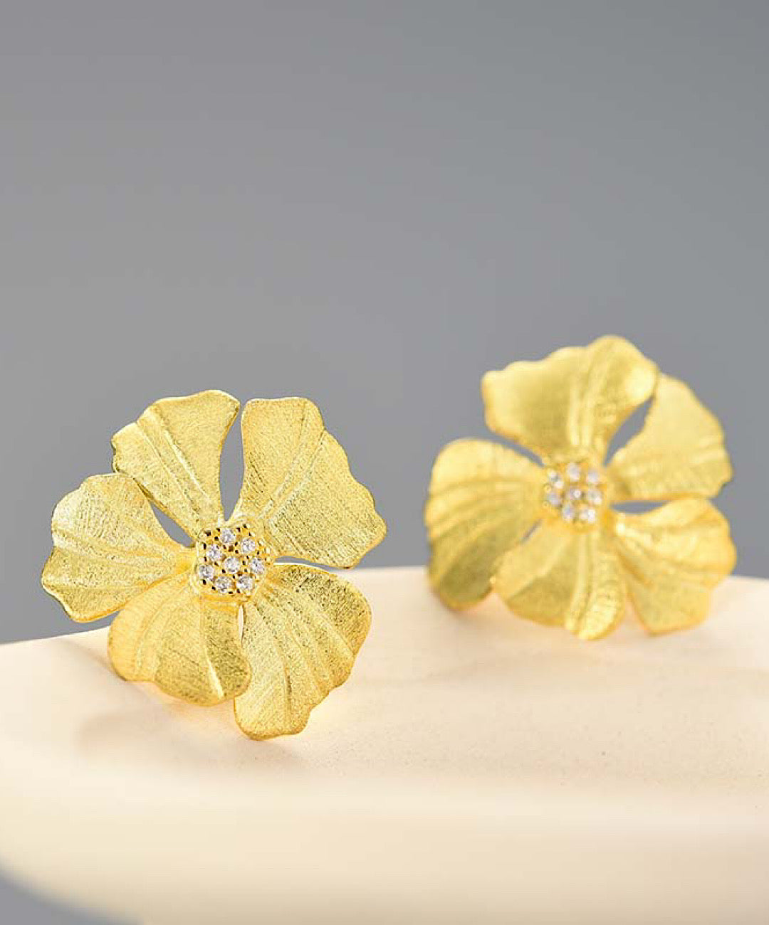 Peony Flower Studs