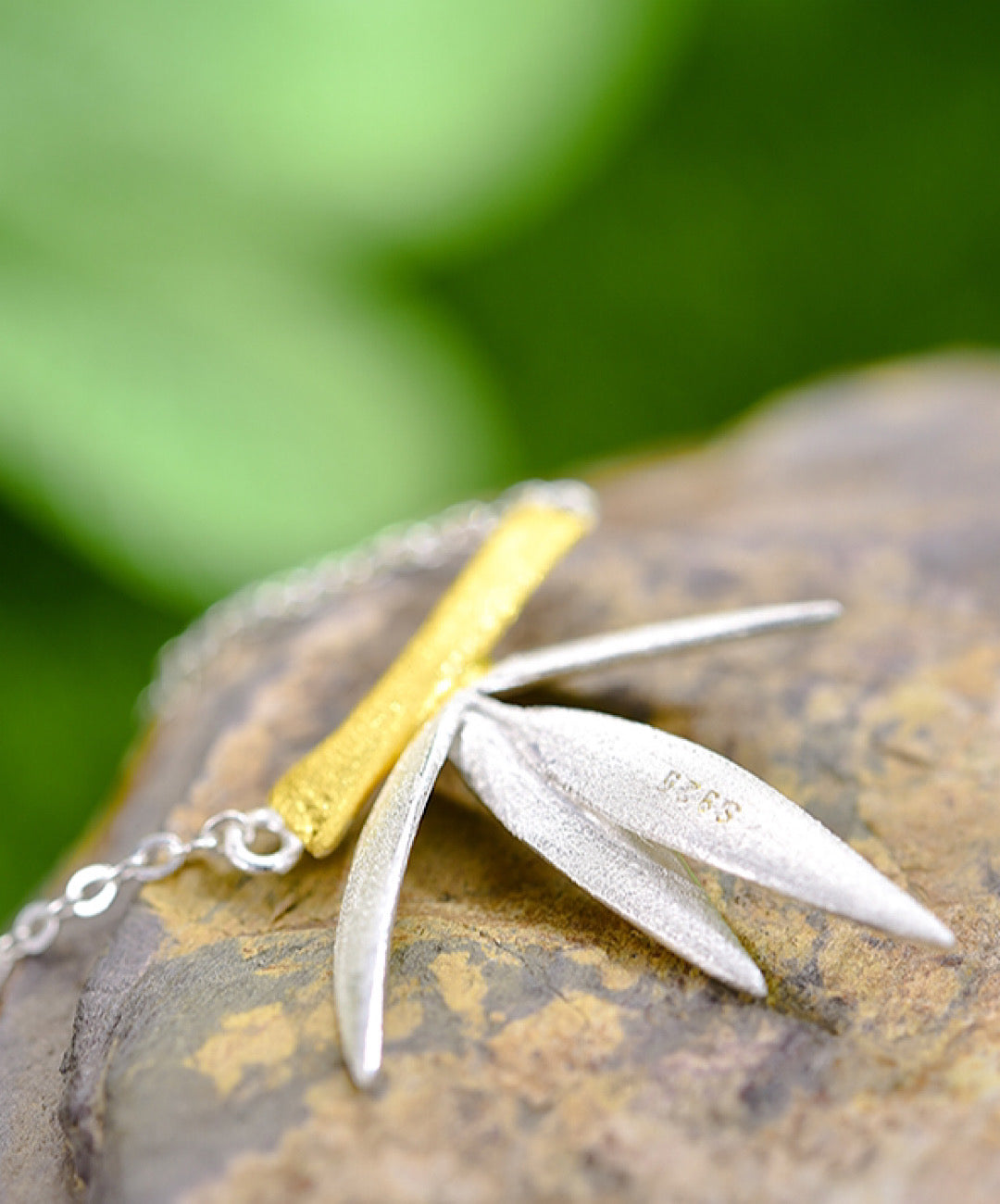 Bamboo Leaf Necklace