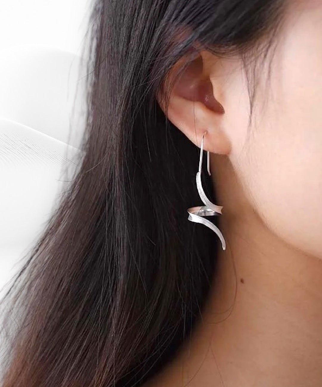 Spiral Drop Earrings