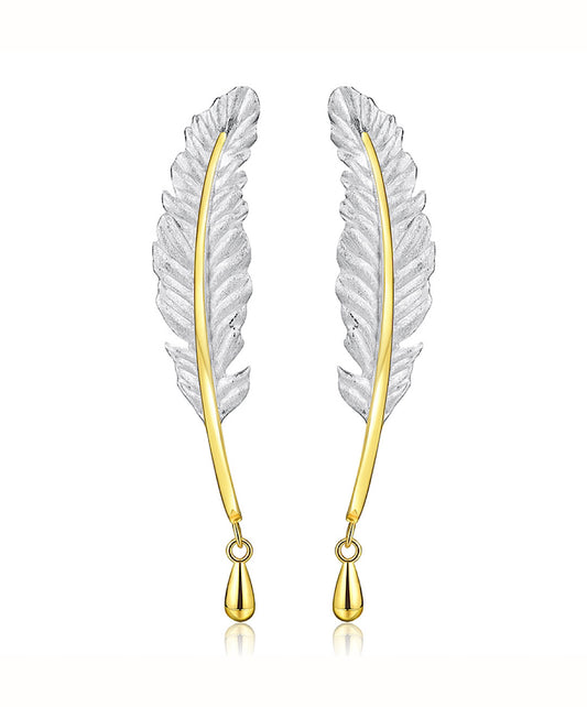 Goose Feather Earrings