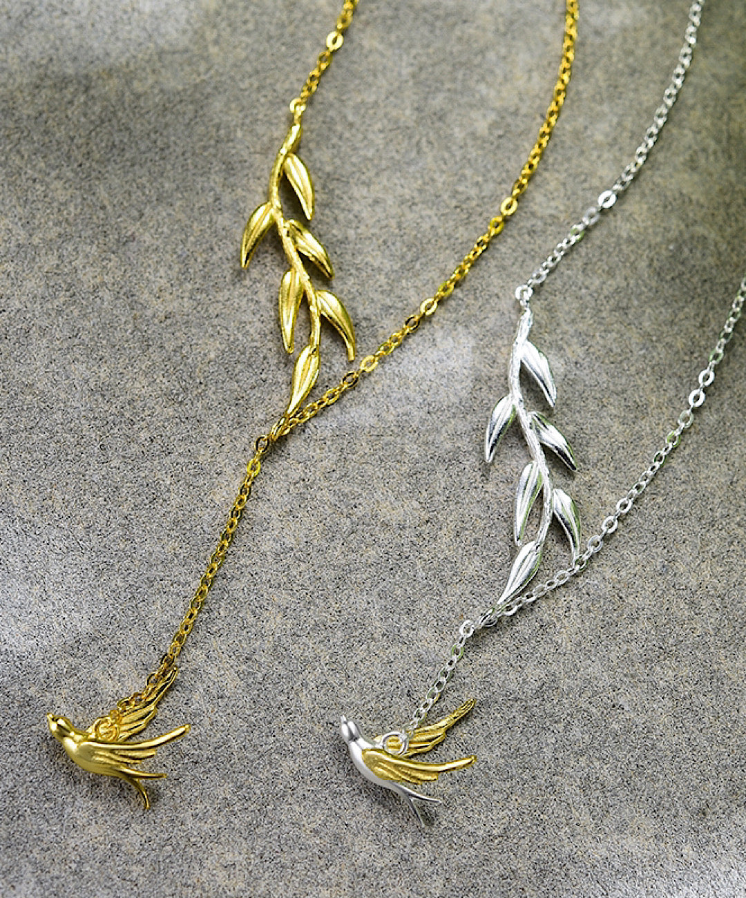 Swallow Willow Branch Necklace