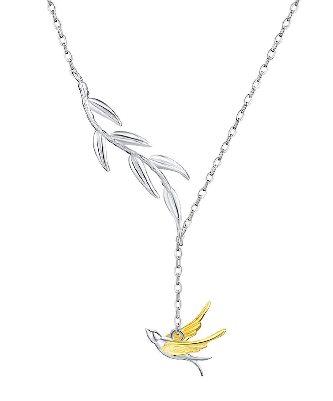 Swallow Willow Branch Necklace