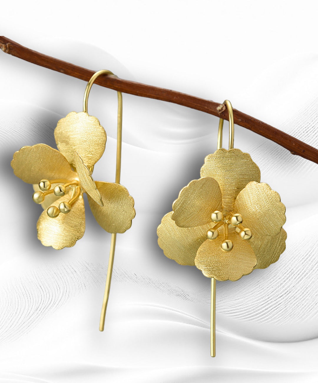 Jasmine Flower Dangle Earrings