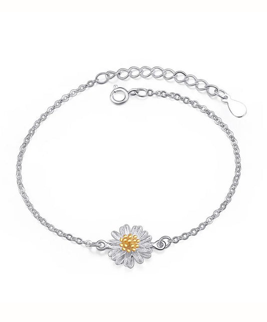 Daisy Flower Bracelet