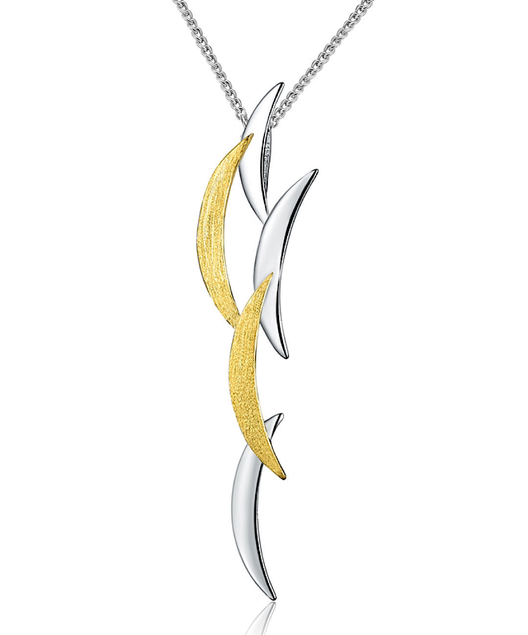 Crescent Moon Pendant Necklace