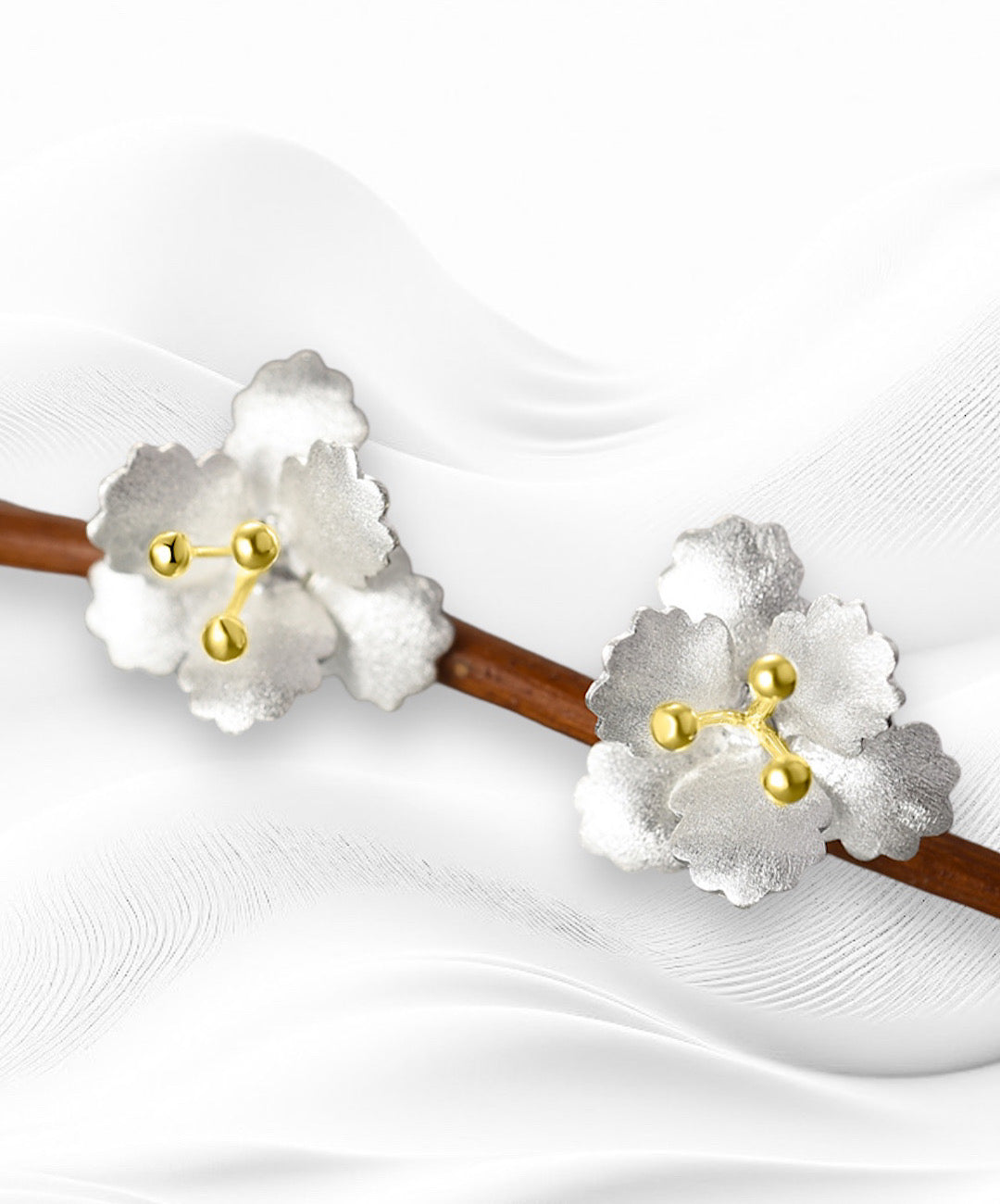 Jasmine Flower Studs