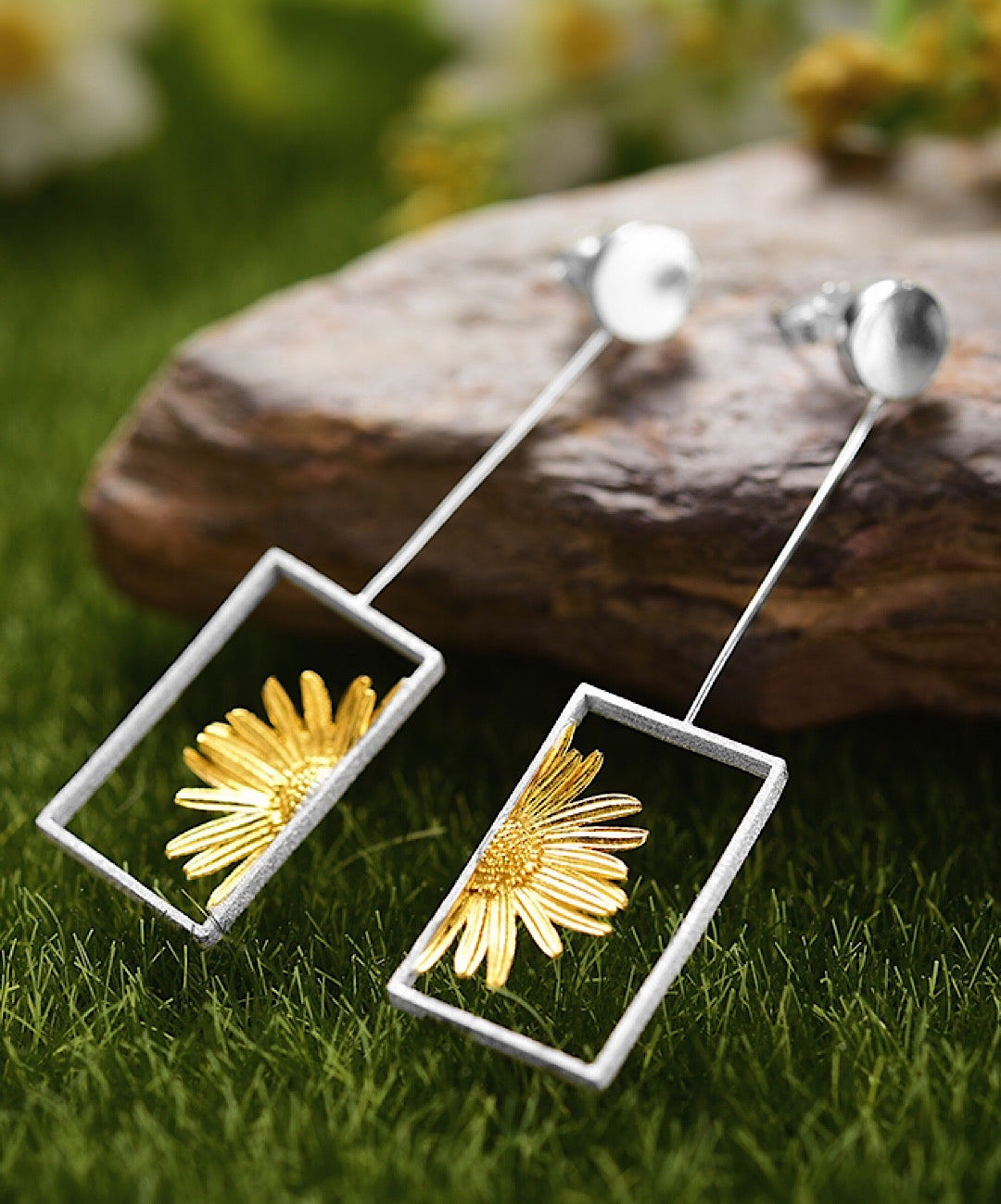 Sunflower Earrings