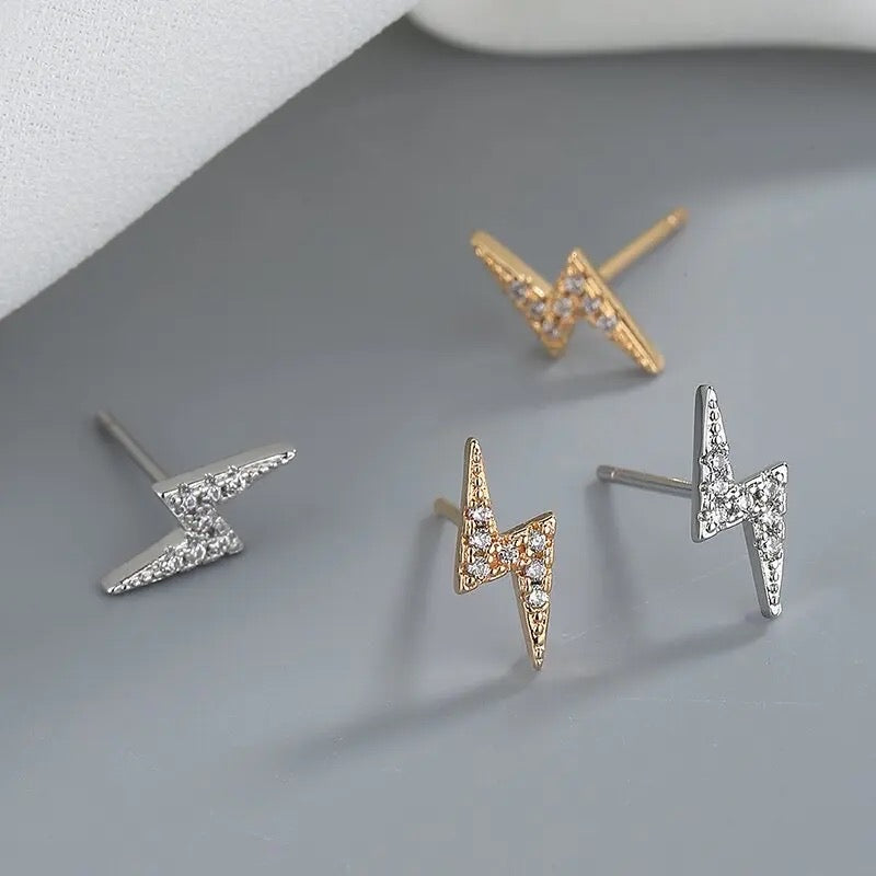 Lightning Bolt Studs