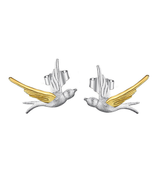 Flying Bird Studs