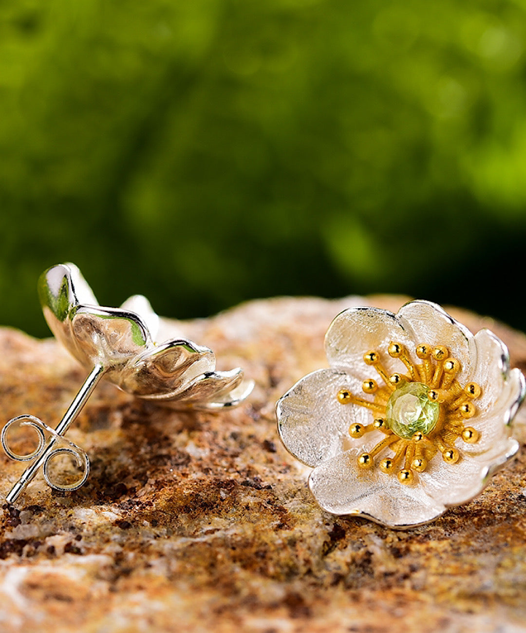 Anemone Flower Studs