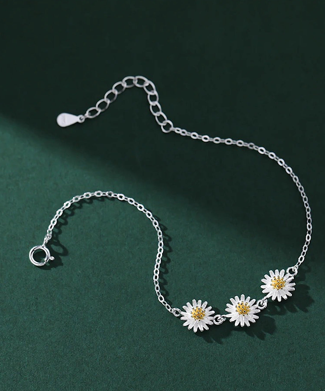 Daisy Flower Bracelet