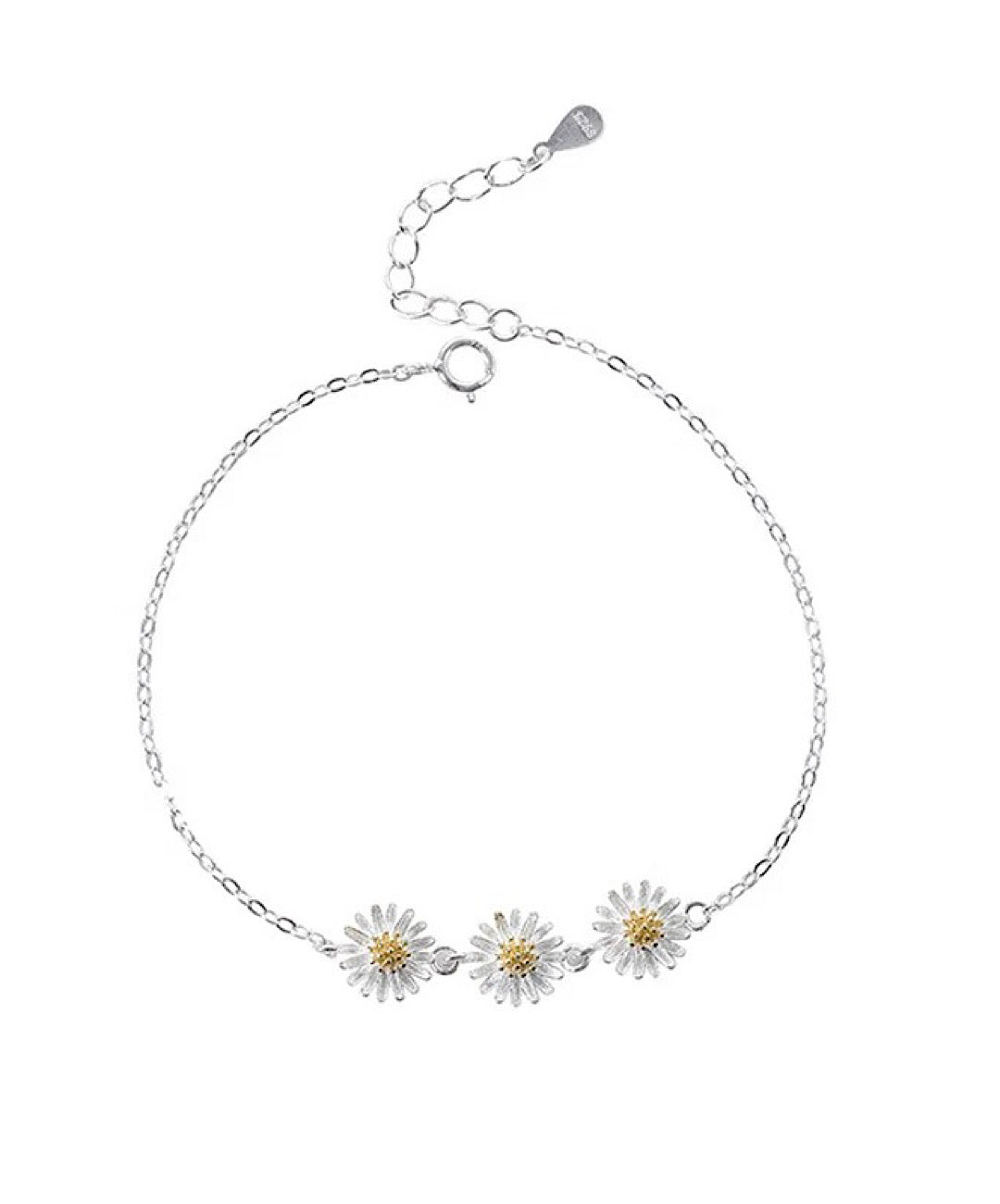 Daisy Flower Bracelet