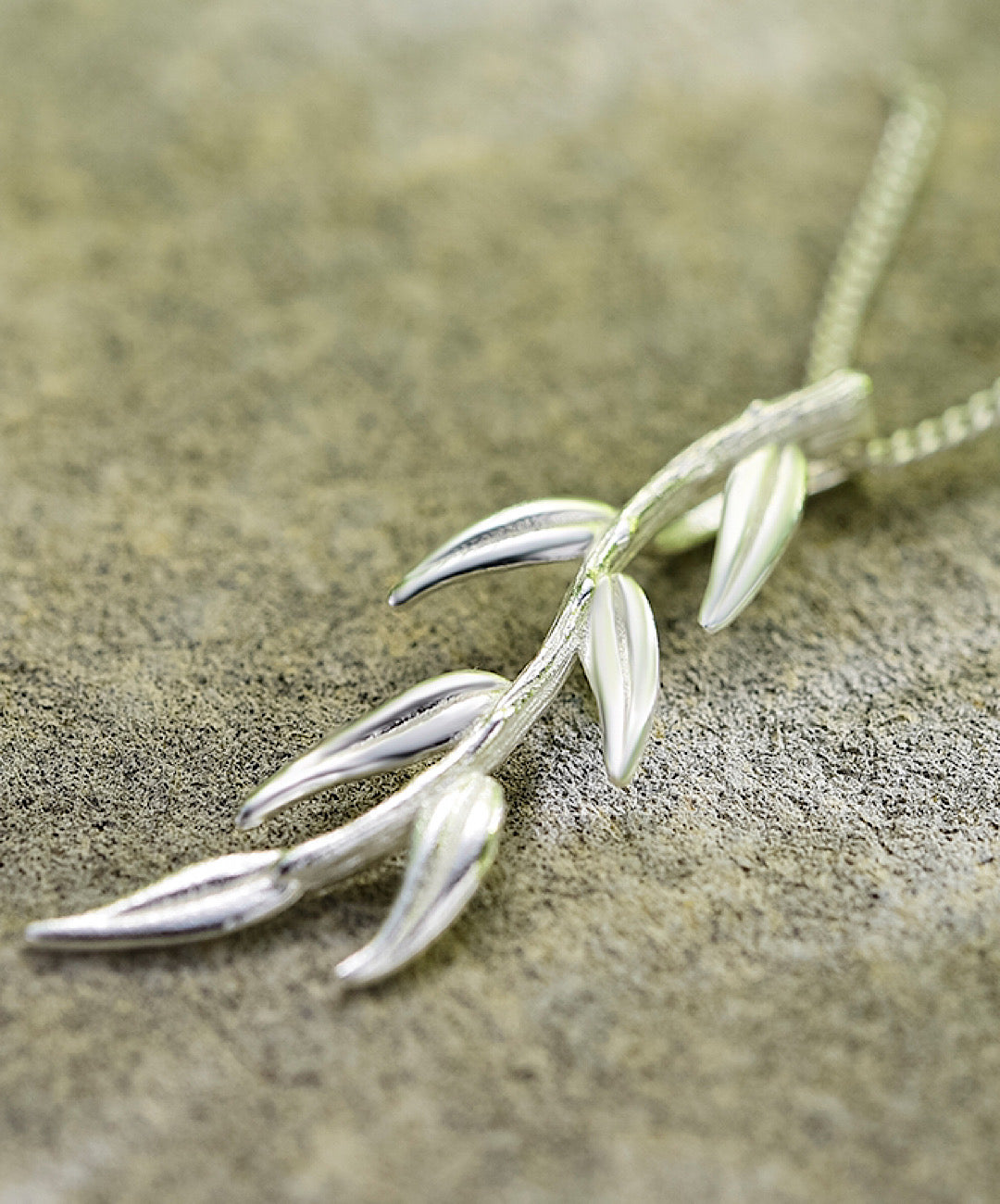 Fall Leaves Pendant Necklace