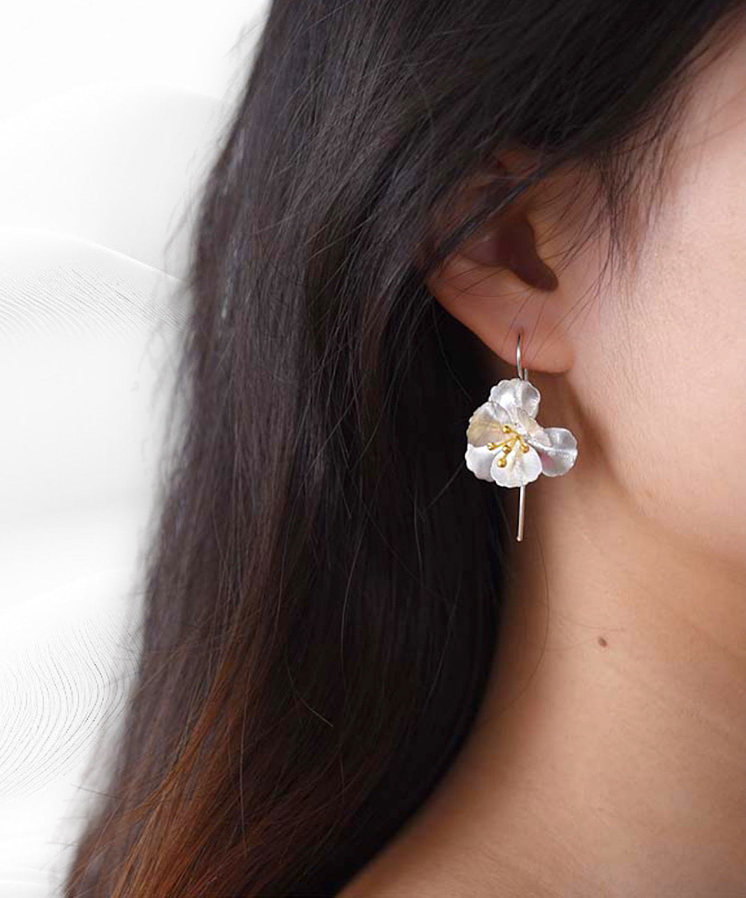 Jasmine Flower Dangle Earrings