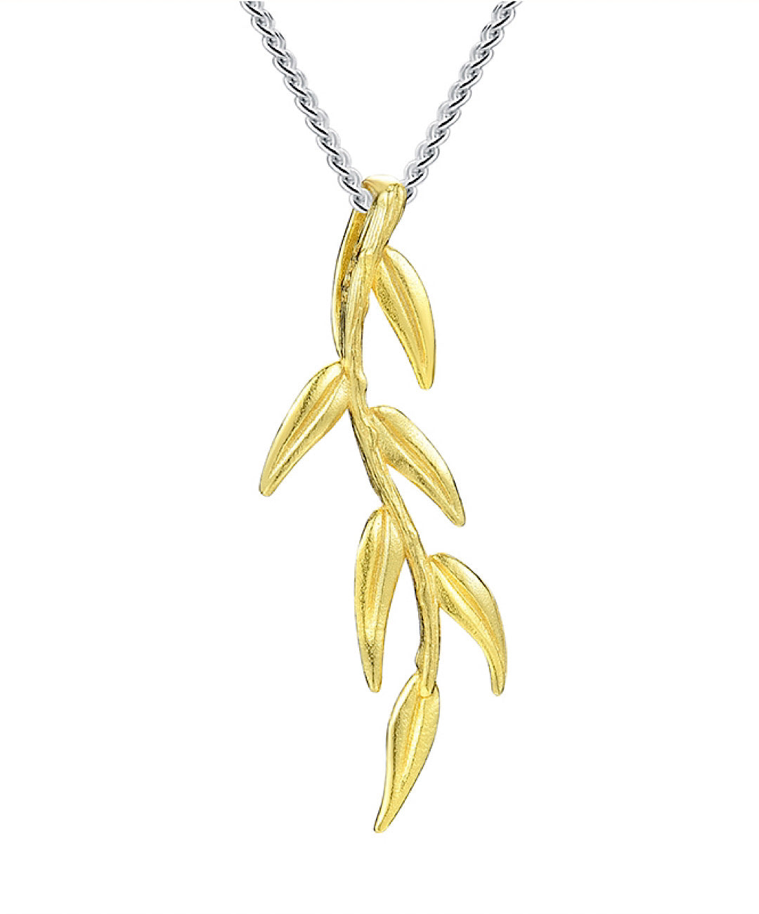 Fall Leaves Pendant Necklace