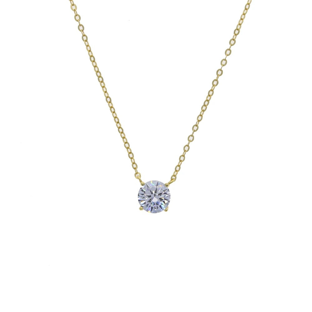 Round 0.2 Ct Diamond Necklace