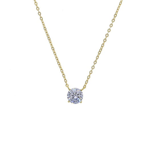 Round 0.2 Ct Diamond Necklace