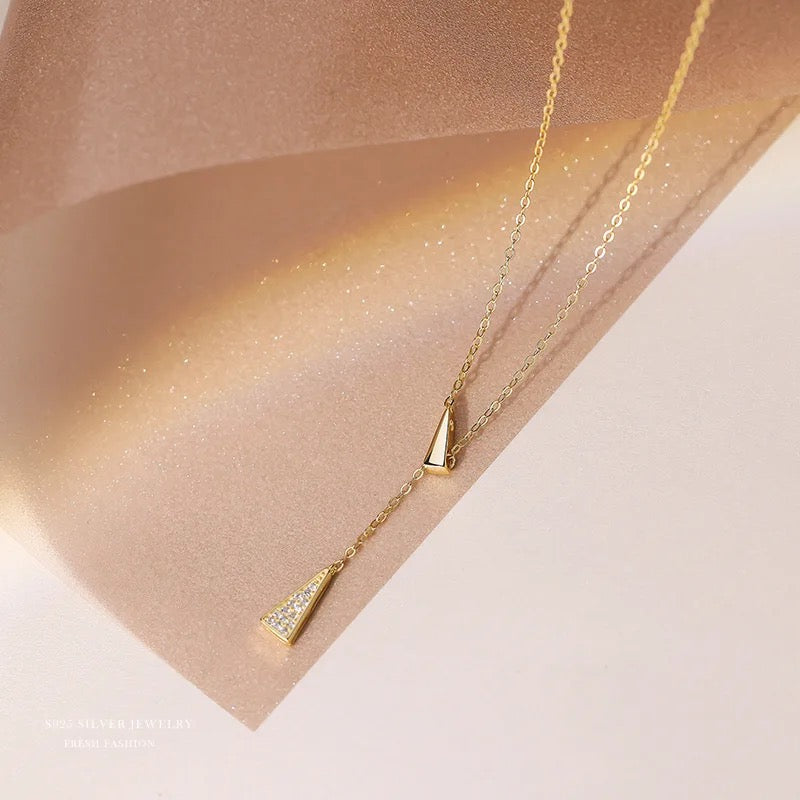 Creative Triangle Necklace